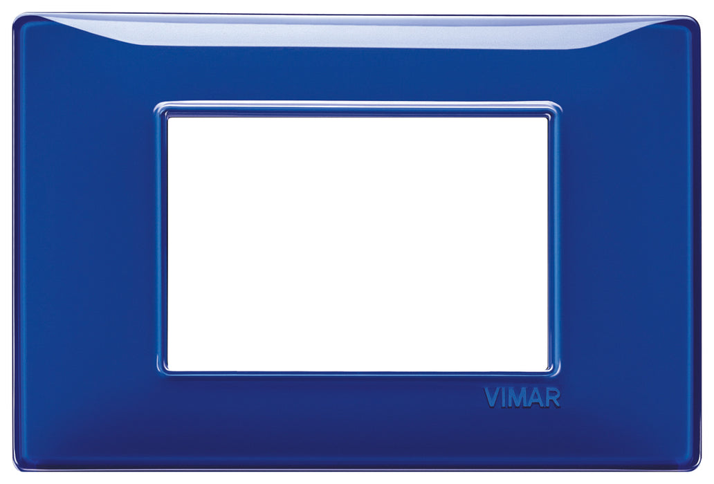 Vimar 14653.50 - Plana Placca 3M Reflex zaffiro