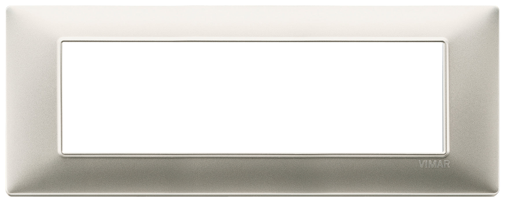 Vimar 14657.21 - Plana Placca 7M nichel opaco