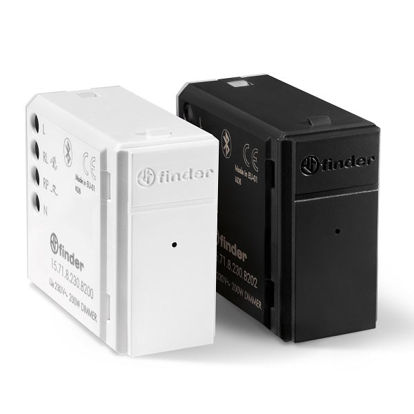 Finder 15718230B200 - Yesly- Dimmer Bluetooth a incasso bianco