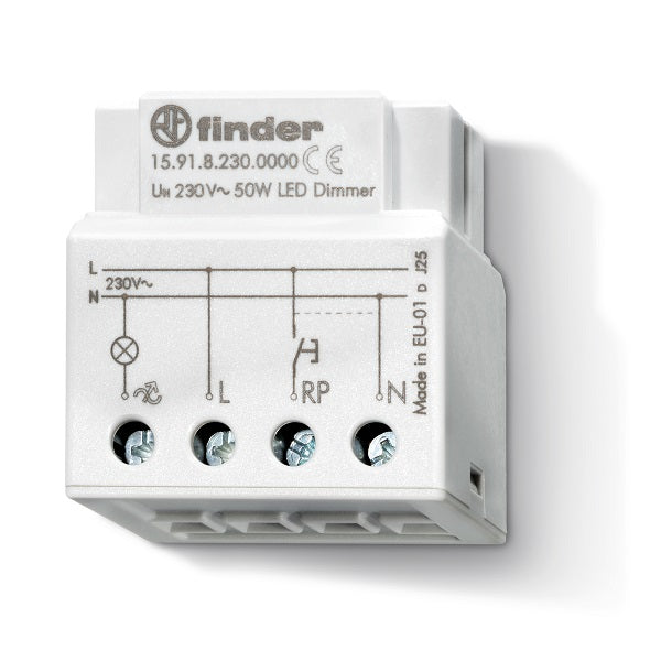 Finder 159182300000 - DIMMER INCASSO LED/INCAND. 100W