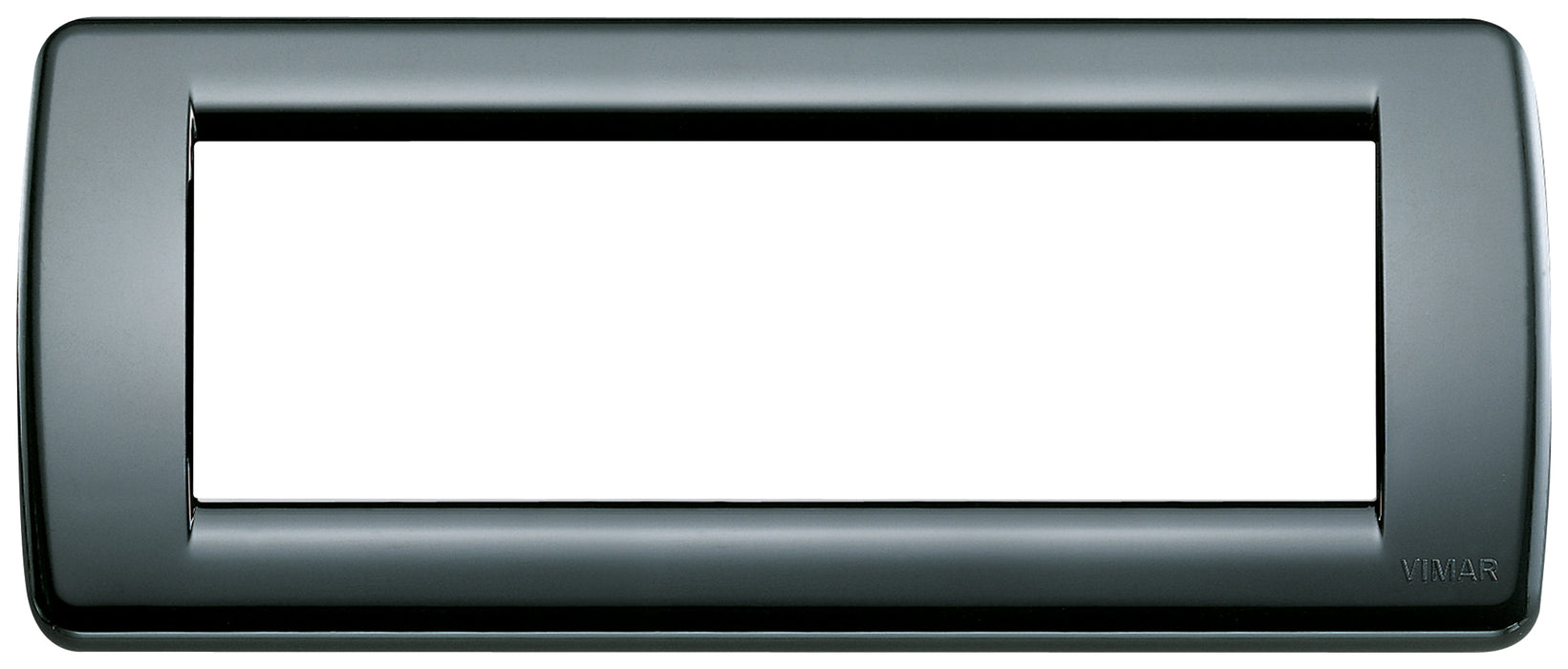 Vimar 16766.16 - Idea Placca Rond 6M nero