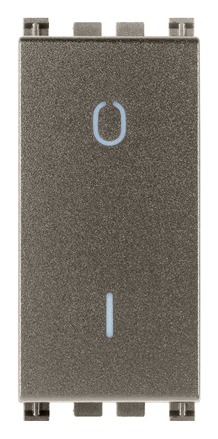 Vimar 19015.M - Interruttore 2P 16AX Metal