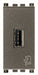 19292.M - Unit alimentazione USB 1M 5V1‚5A Metal 