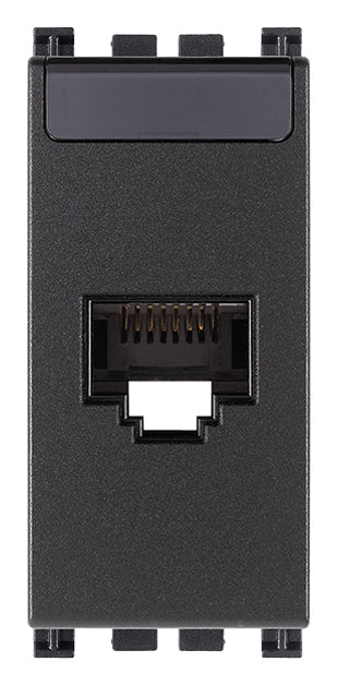 Vimar 19339.11 - Net Safe Presa RJ45 Netsafe Cat5e UTP grigio