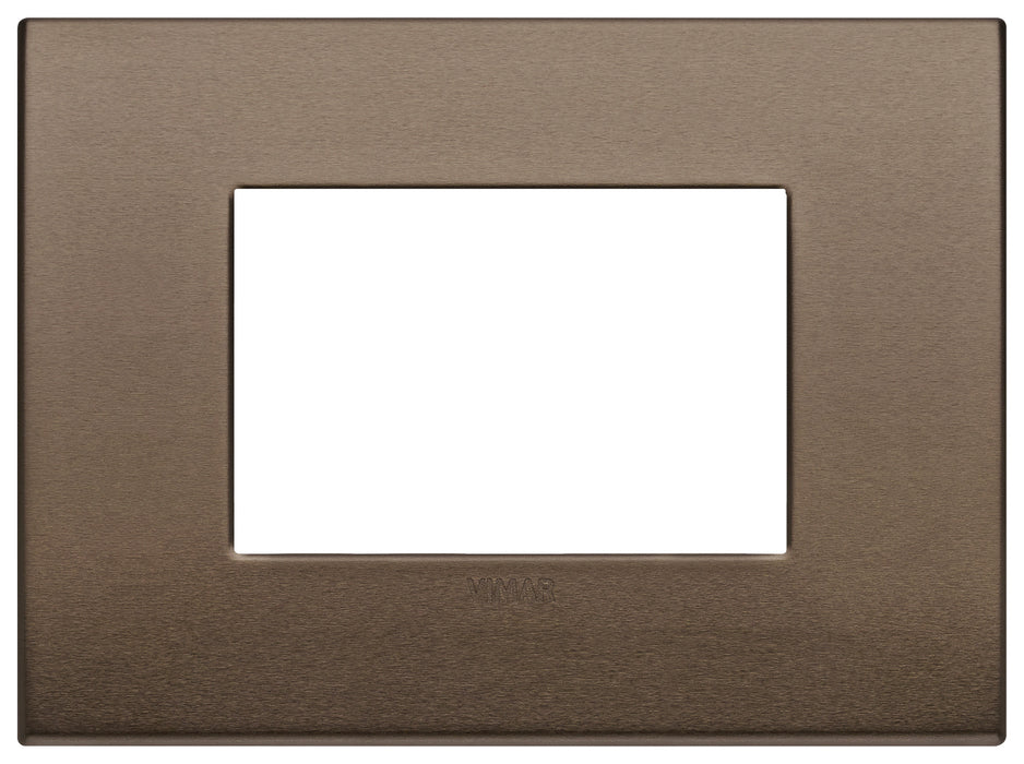 Vimar 19653.17 - Placca Classic 3M bronzo scuro