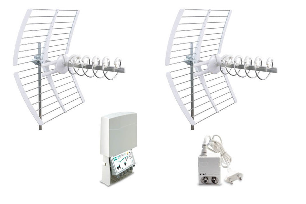 Fracarro 217943 - KIT 11 EVO 2xELIKA+MAP3r3UU+MINIP.