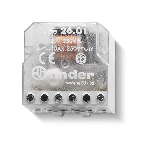 Finder 260180120000 - REL AD IMPULSI PANNELLO 1NO 10A