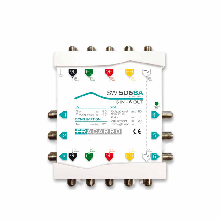 Fracarro 271162 - 5 Ingressi - SWI506SA