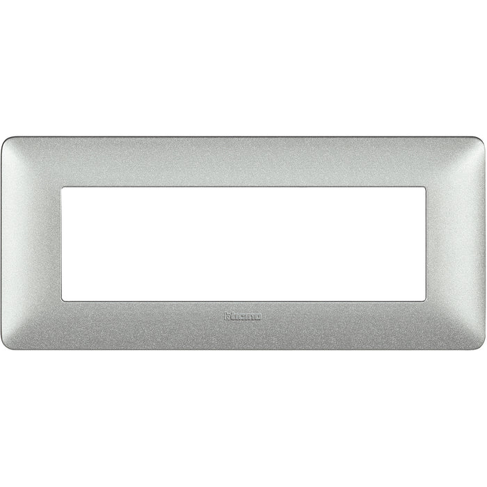 BTicino AM4806TBC - placca 6 moduli - colore bianco calce