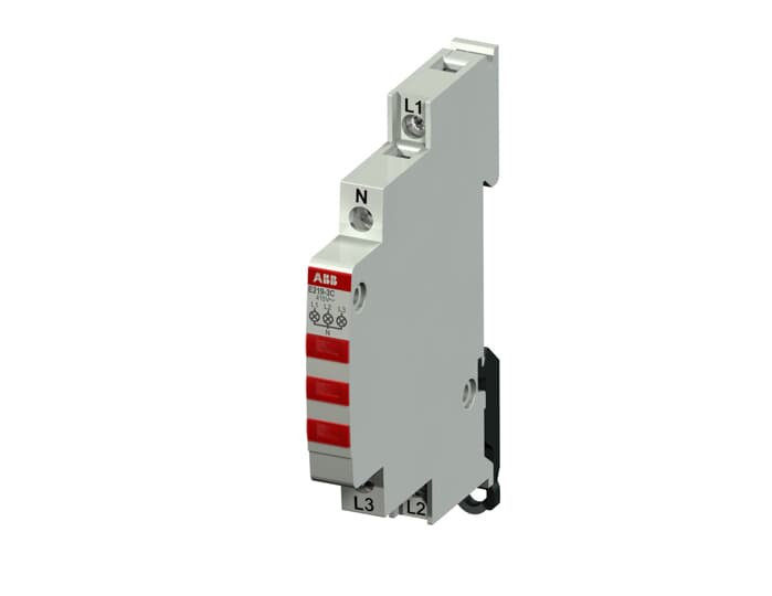 Abb M141330 - Spia luminosa rossa/rossa/rossa‚ 415/250 V c.a.