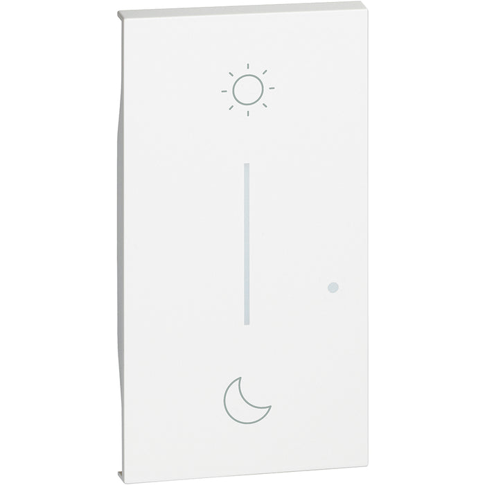 BTicino KW41M2 - Living Now - cover Notte&Giorno wireless bianca