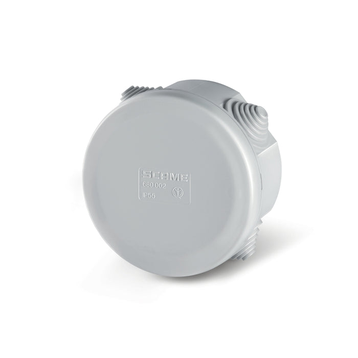 Scame 680.002 - Scatola di derivazione con coperchio a pressione 80x40mm IP55