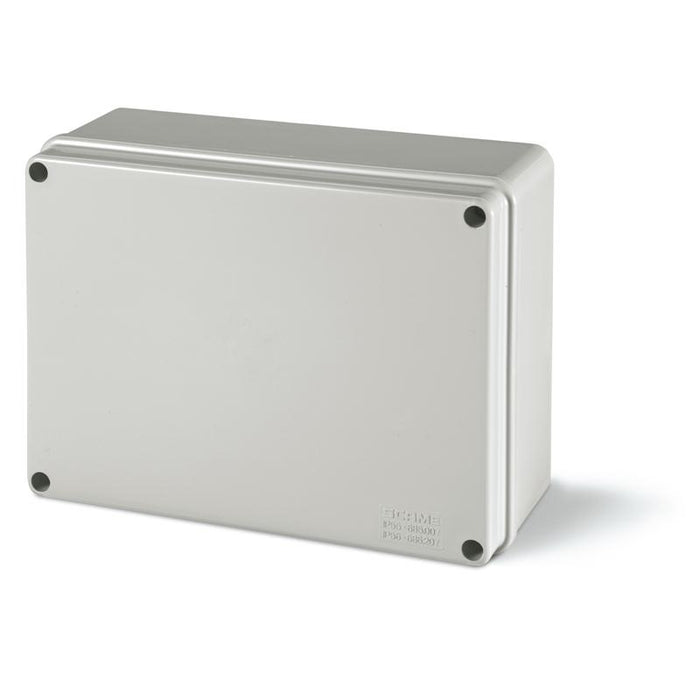 Scame 686.207 - Scatola di derivazione con coperchio a vite e pareti lisce 190x140x70mm IP56