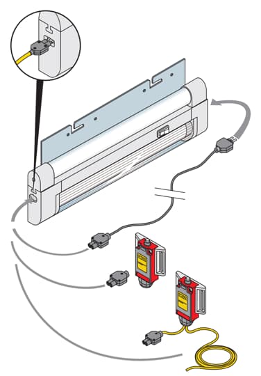 Abb EV1040 - Lampada fluorescente 8 W‚ 220-240 V L=342 mm