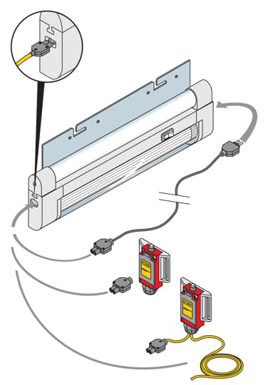 EV1040 - Lampada fluorescente 8 W‚ 220-240 V L=342 mm 