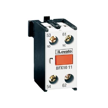 Lovato BFX1020 - Contatto ausiliario con aggancio centrale. Attacchi a vite‚ per contattori serie bf‚ 2na