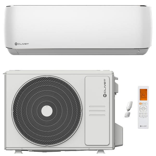 KITIM2/MM2-Y27CR - Condizionatore Clivet Cristallo 9000 BTU R32 inverter A++ wi-fi