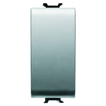 Gewiss GW14001 - INTERRUTTORE UNIPOLARE 250V ac - 16AX - NEUTRO - 1 MODULO - TITANIO - CHORUS