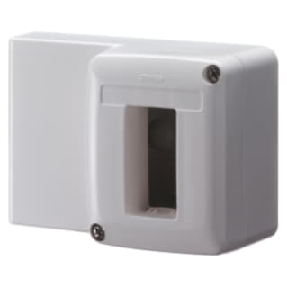 GW27603 - SCATOLA PORTAPPARECCHI SYSTEM - PER MINICANALI - 1 POSTO - BIANCO RAL 9010 