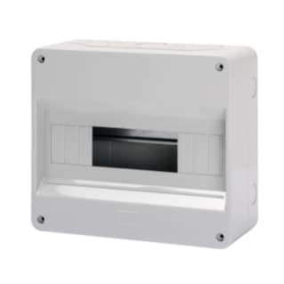 Gewiss GW40028 - CENTRALINO PROTETTO SENZA PORTA - PARETI CON CENTRINI DI FORATURA - PREDISPOSTO PER ALLOGGIAMENTO MORSETTIERE - 12+1M IP40