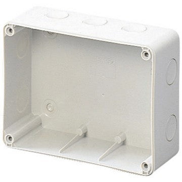 Gewiss GW66676 - CASSETTA DA PARETE PER PRESE FISSE ORIZZONTALI - 16/32A SBF - IP44