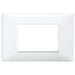 14653.01 - Placca 3M bianco - serie Plana 