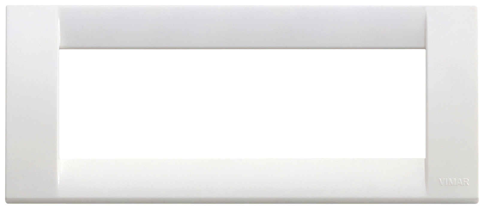 16746.01 - Idea Placca Classica 6M bianco brillante 