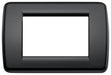 Vimar 16763.16 - Idea Placca Rond 3M nero