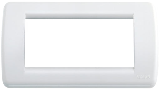 Vimar 16764.01 - Idea Placca Rond 4M bianco brillante