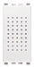 Vimar 20373.B - Eikon bianca Suoneria 230V 50-60Hz bianco