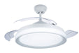 Philips 27908700 - Philips Atlas ventilatore lampada da soffitto‚ AC DC 35W+28W‚3000-4000-5500k‚ Bianco‚ Reversibile‚ Wireless control
