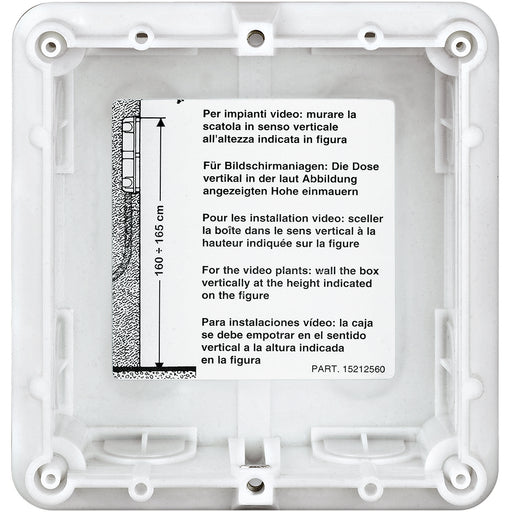 350010 - scatola da incasso 1 modulo 