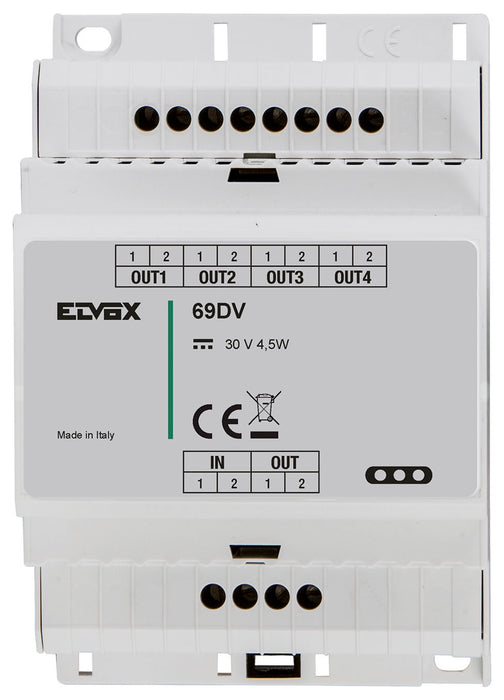 69DV - Elvox Divisore di montante in 4 linee montanti 