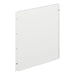 3759 - flatwall - pannello copriforo bianco h600mm 