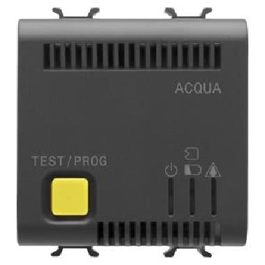 GW12716 - RIVELATORE ACQUA - TRASMISSIONE IN RADIOFREQUENZA - 12V ac/dc - 2 MODULI - NERO - CHORUS 