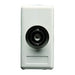 GW20237 - CONNETTORE BNC - 50/75/93 OHM PER CAVI COASSIALI 100 OHM - A SALDARE - 1 MODULO - SYSTEM WHITE 