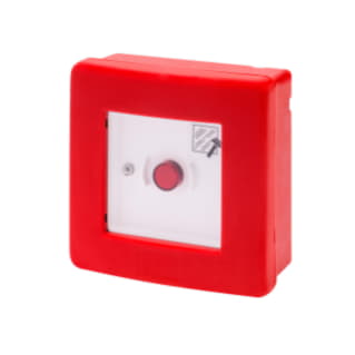 GW42201 - CENTRALINO STAGNO PER EMERGENZA CON PULSANTE ILLUMINABILE E DUE CONTATTI 