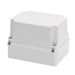 GW44217 - CASSETTA DI DERIVAZIONE CON COPERCHIO ALTO A VITE - IP56 - DIMENSIONI INTERNE 190X140X140 - PARETI LISCE - GRIGIO RAL 7035 