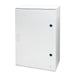 GW46002F - QUADRO POLIESTERE PORTA CIECA MUNITA DI SERRATURA - 310X425X160 - IP66 - GRIGIO RAL 7035 