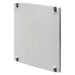 GW46414 - CONTROPORTA A CERNIERA IN POLIESTERE - PER QUADRI 310X425 - GRIGIO RAL7035 