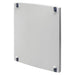 GW46419 - CONTROPORTA A CERNIERA IN POLIESTERE - PER QUADRI 800X1060 - GRIGIO RAL7035 