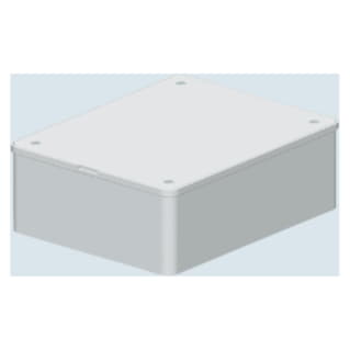 GW48088 - COPERCHIO ALTO - PER CASSETTE PT/PT DIN E PT DIN GREEN WALL - 392X152 - IP40 - BIANCO RAL9016 