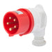 Gewiss GW60089 - SPINA MOBILE A 90 - IP44 - 3P+T 16A 380-415V 50/60HZ - ROSSO - 6H - CABLAGGIO A VITE