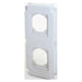 Gewiss GW66707 - COPERCHIO FLANGIATO PER 2 CALOTTE - PER PERSE IEC 309 16-32 A IP44/67 - IP66