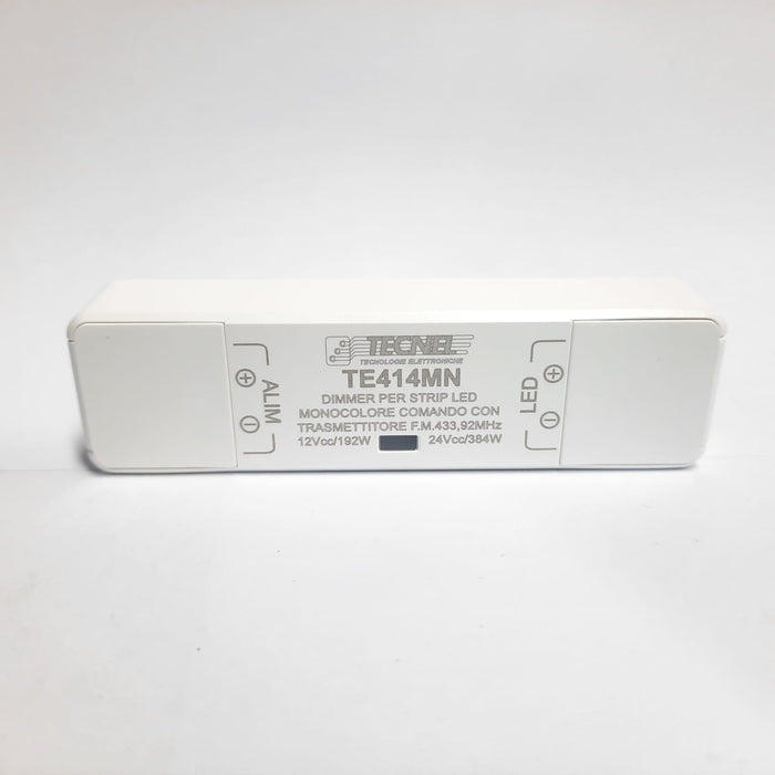 TE414MN - DIMMER RF SLEDMONOCOL+TX 12/24V 192/384W 