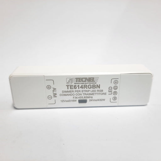 TE614RGBN - DIMMER RF SLED RGB+TX 12/24VCC 216/432W 