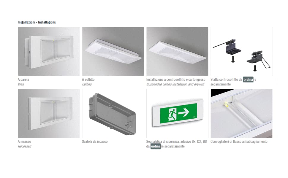 Lampada Di Emergenza Led 11W 8h Beghelli 1499L | ELECTRA RM - Foto 12