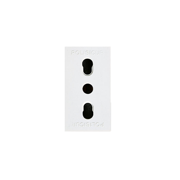Ave 45B06/15TS - PRESA POLISICUR 2X10/16A+T BANQ