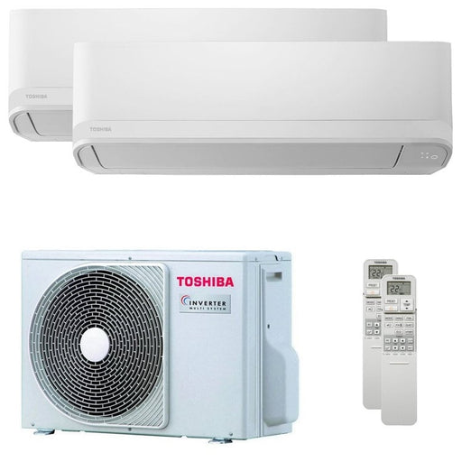 DUALSEIYA10 - Condizionatore Inverter Dual Seiya 10000+10000 Btu A+++ con Unit… Esterna 4Kw 