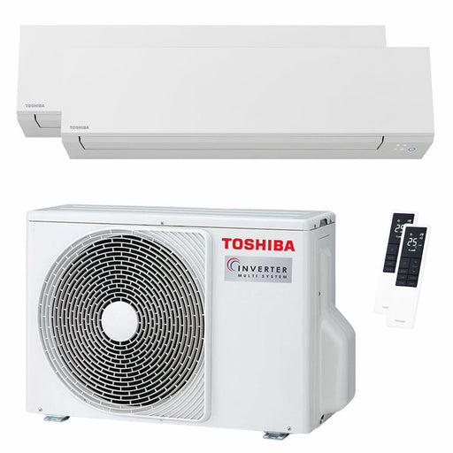 DUALSHORAI10 - Condizionatore Inverter Dual Shorai Edge 10000+10000 Btu A+++ con Unit… Esterna 4Kw 